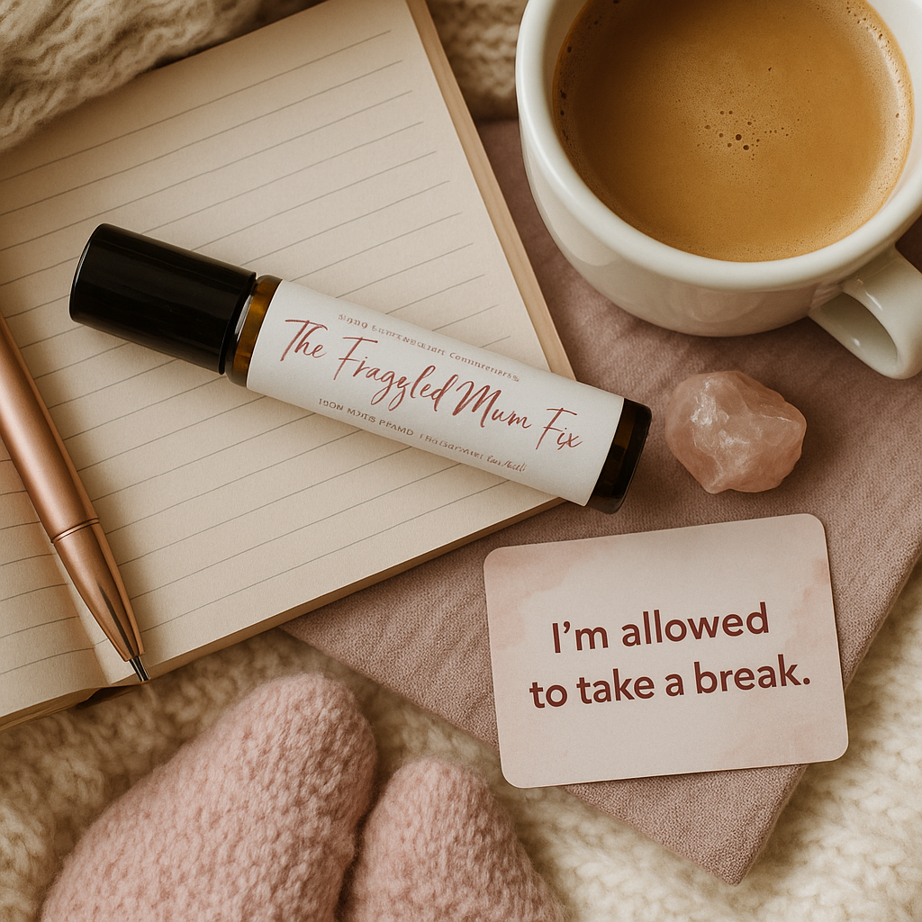 The Frazzled Mum Fix™ – Essential Oil Roller for Stress & Mental Overload