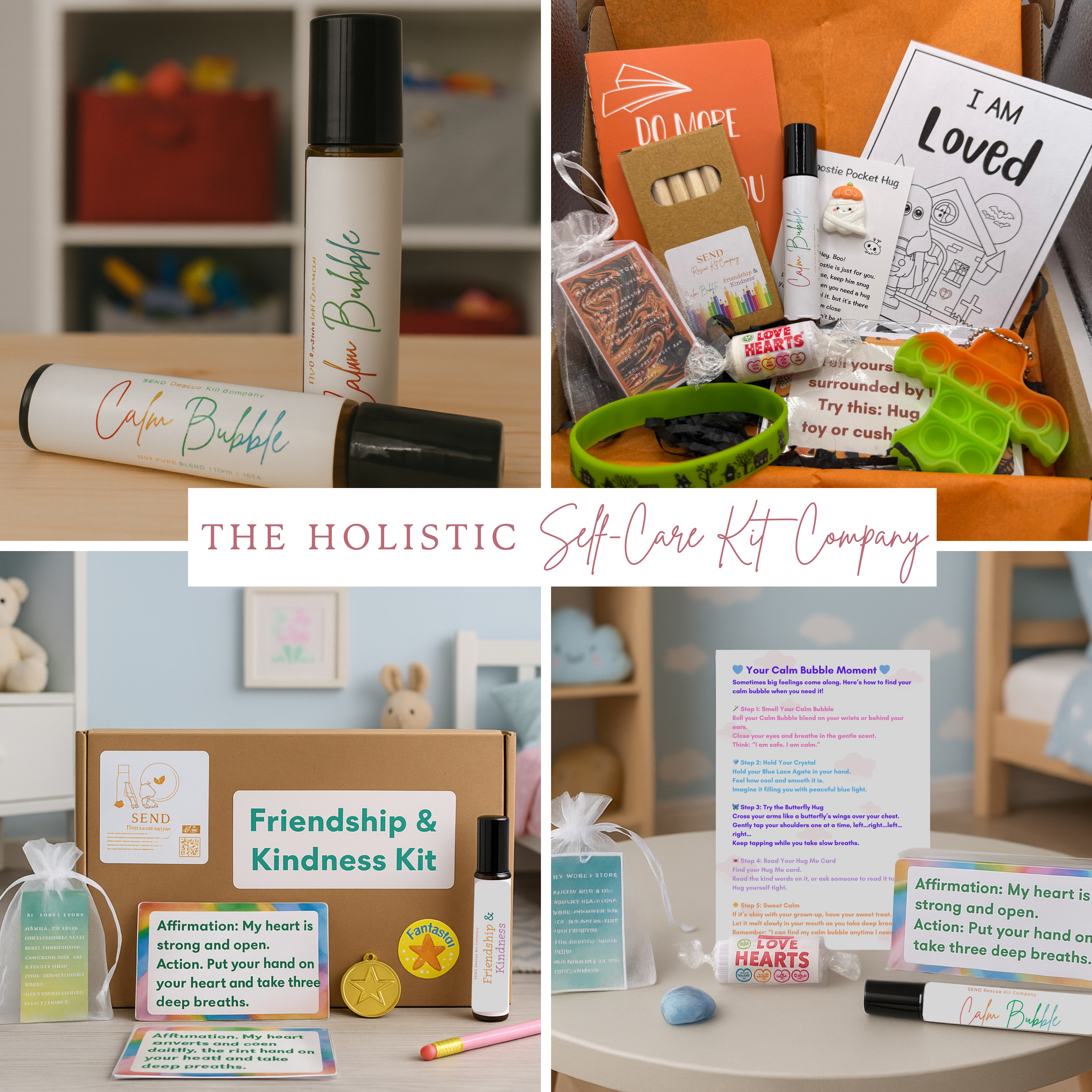 Children, Tweens & Teens Kits & Blends – Calm, Comfort & Confidence