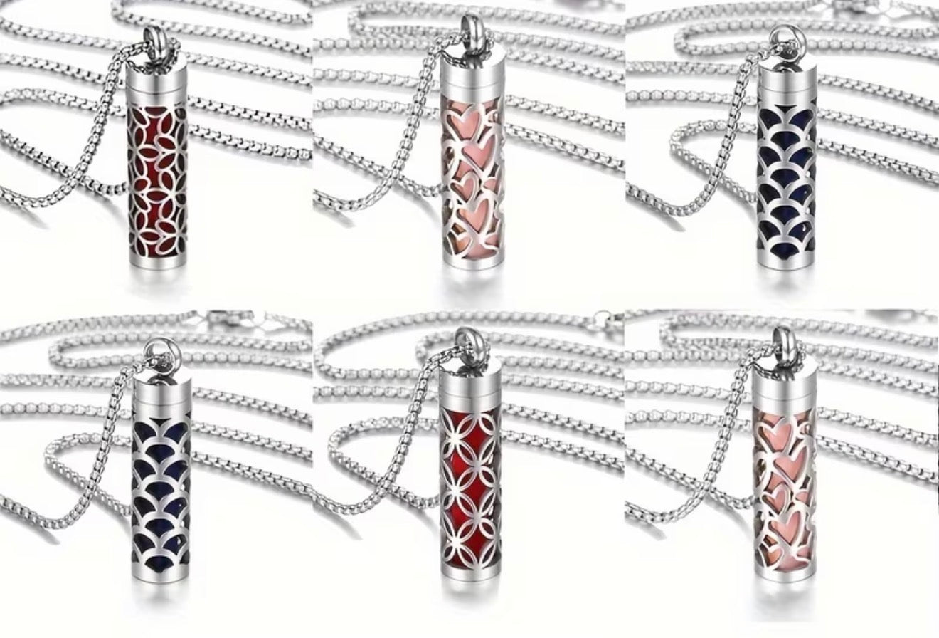 The Aura Essence Kit - Wearable Wellness Diffuser Necklace