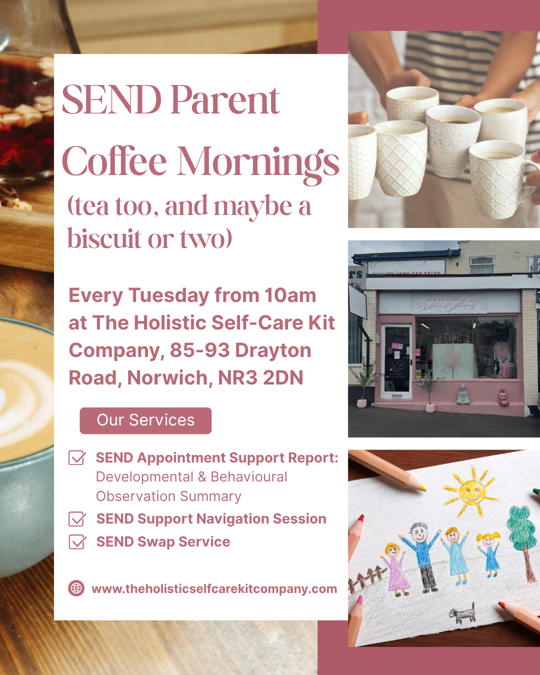 SEND Parent Coffee & Cake