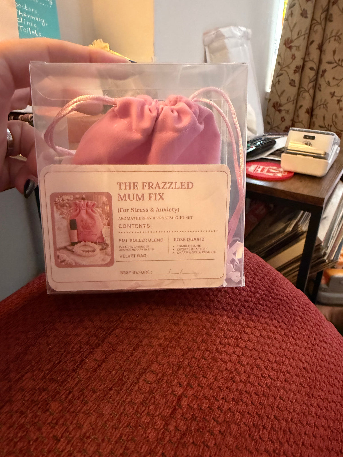 The Frazzled Mum Fix | Crystal & Aromatherapy Wellbeing Gift Set