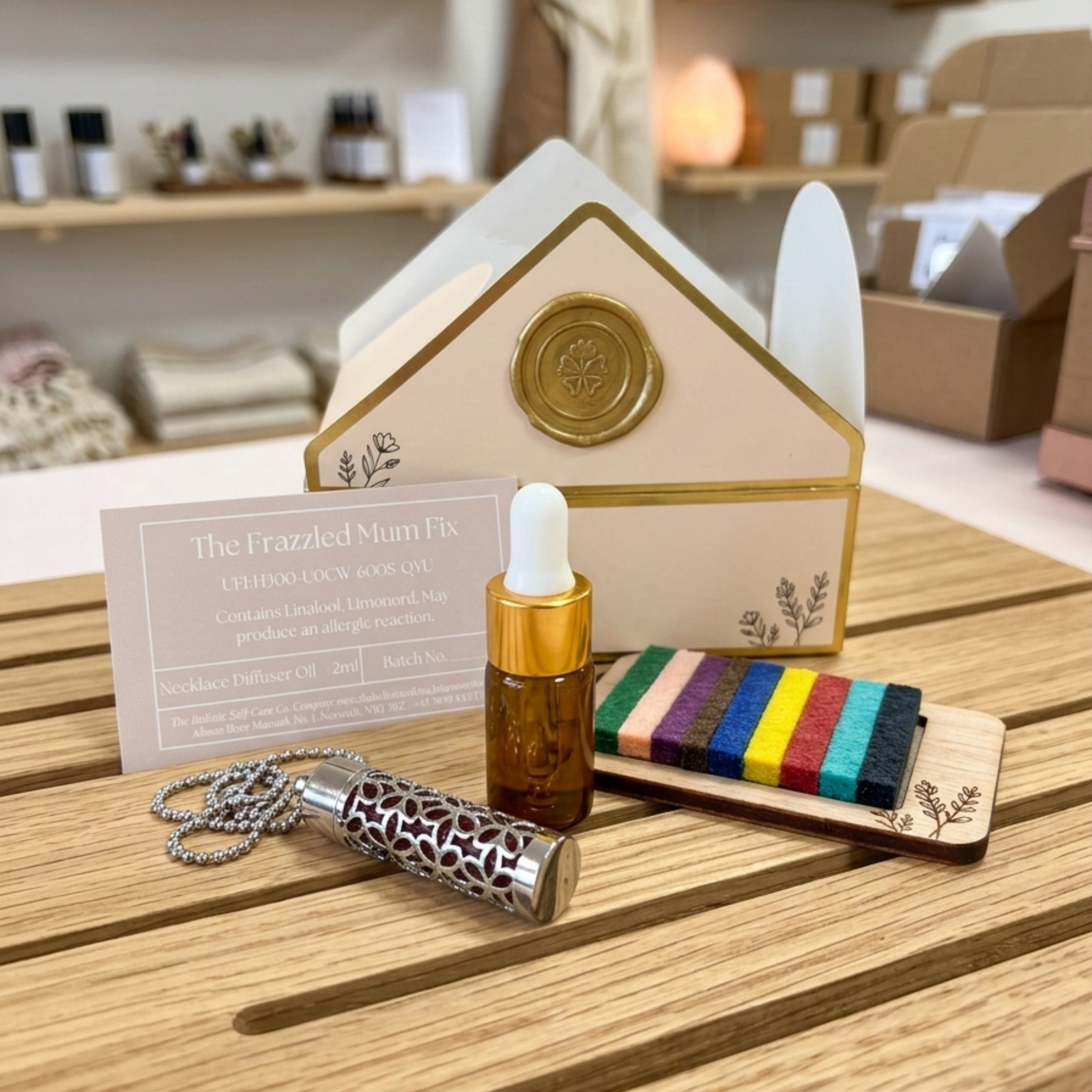 The Aura Essence Kit - Wearable Wellness Diffuser Necklace