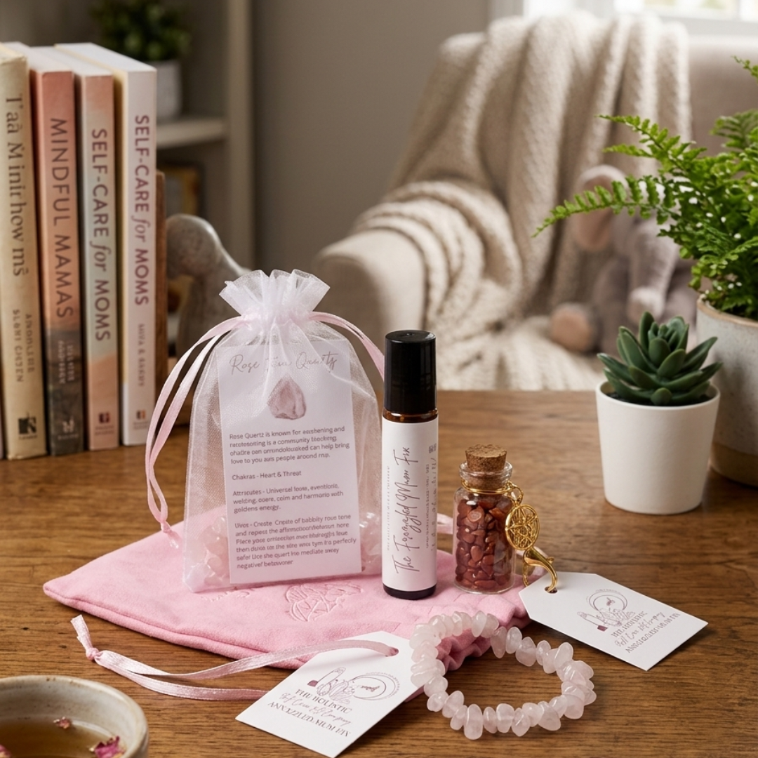 The Frazzled Mum Velvet Gift Bag Set