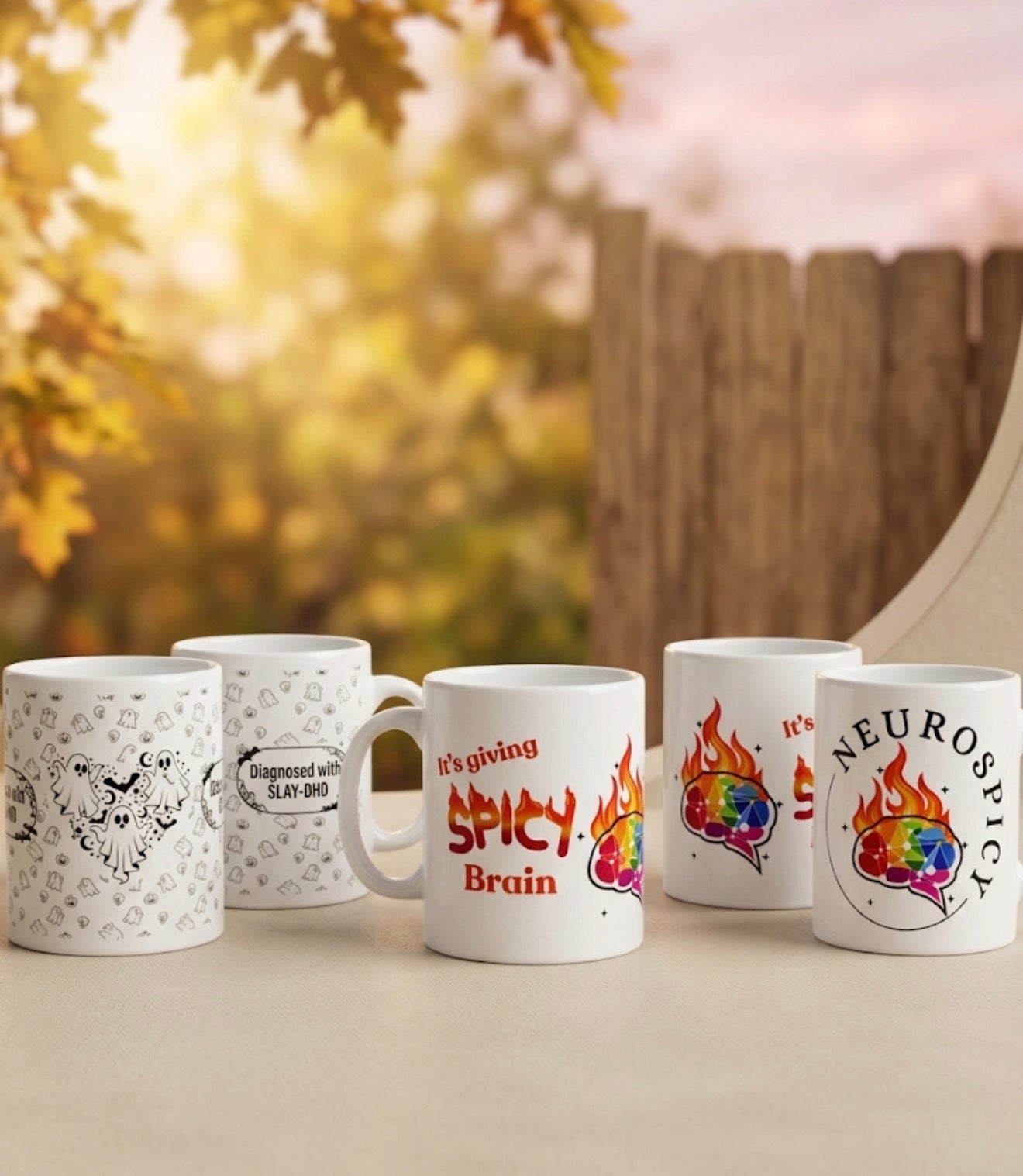 Custom Hyperfocus Ceramic Mug | Personalised Neurospicy Gift