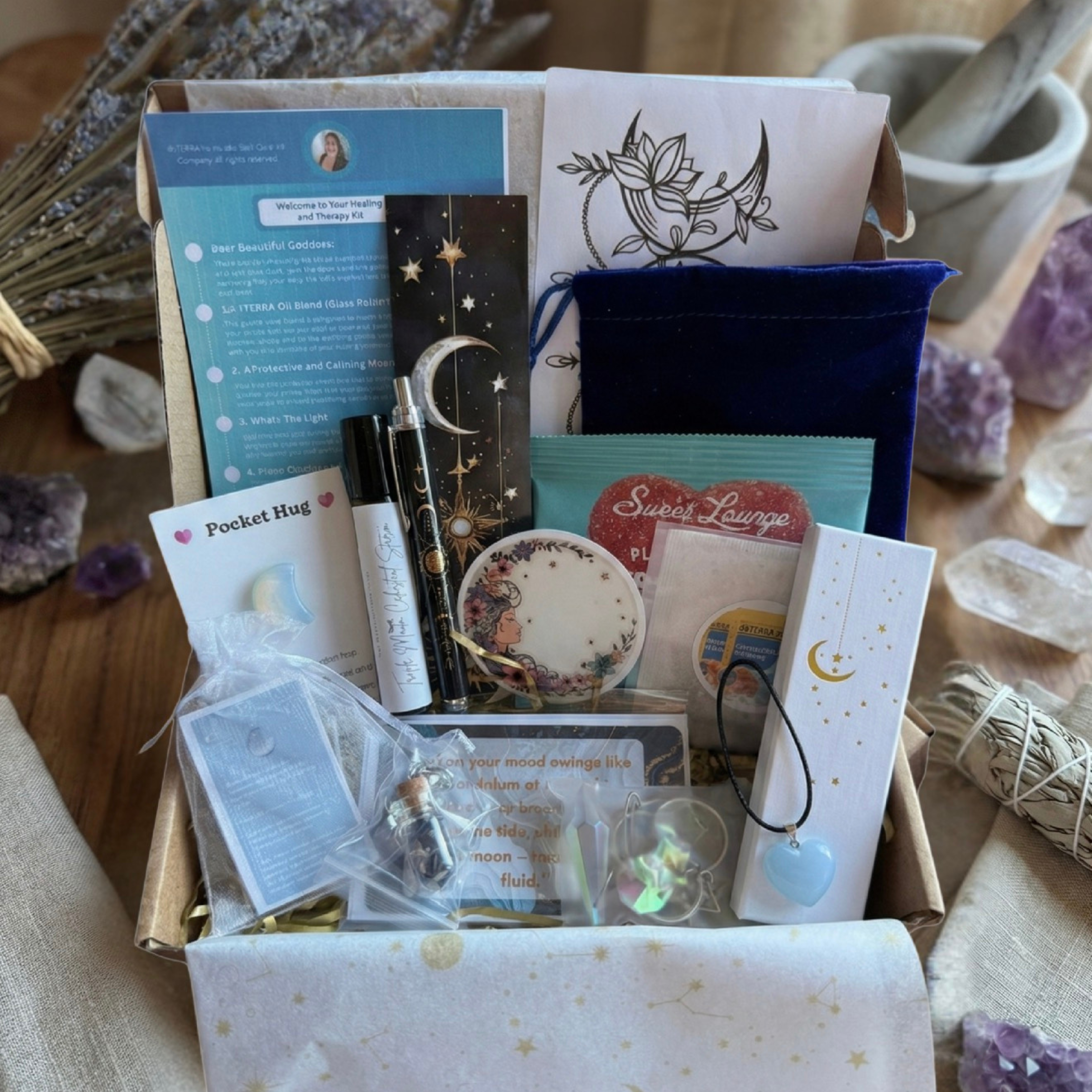 The "Triple Moon" Celestial Storm Kit | Premium Goddess Energy & Emotional Anchor