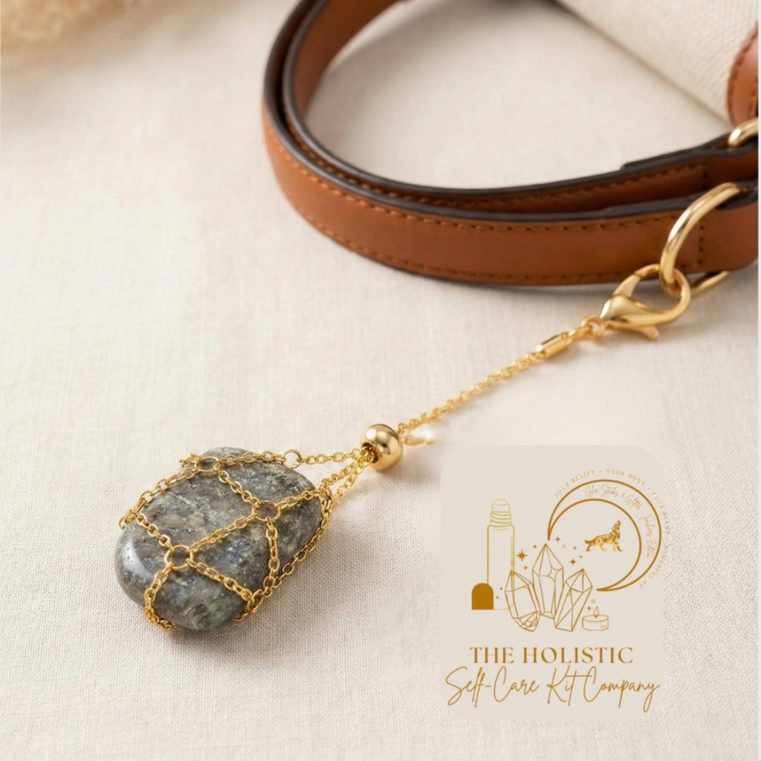 Crystal Cage Keychain