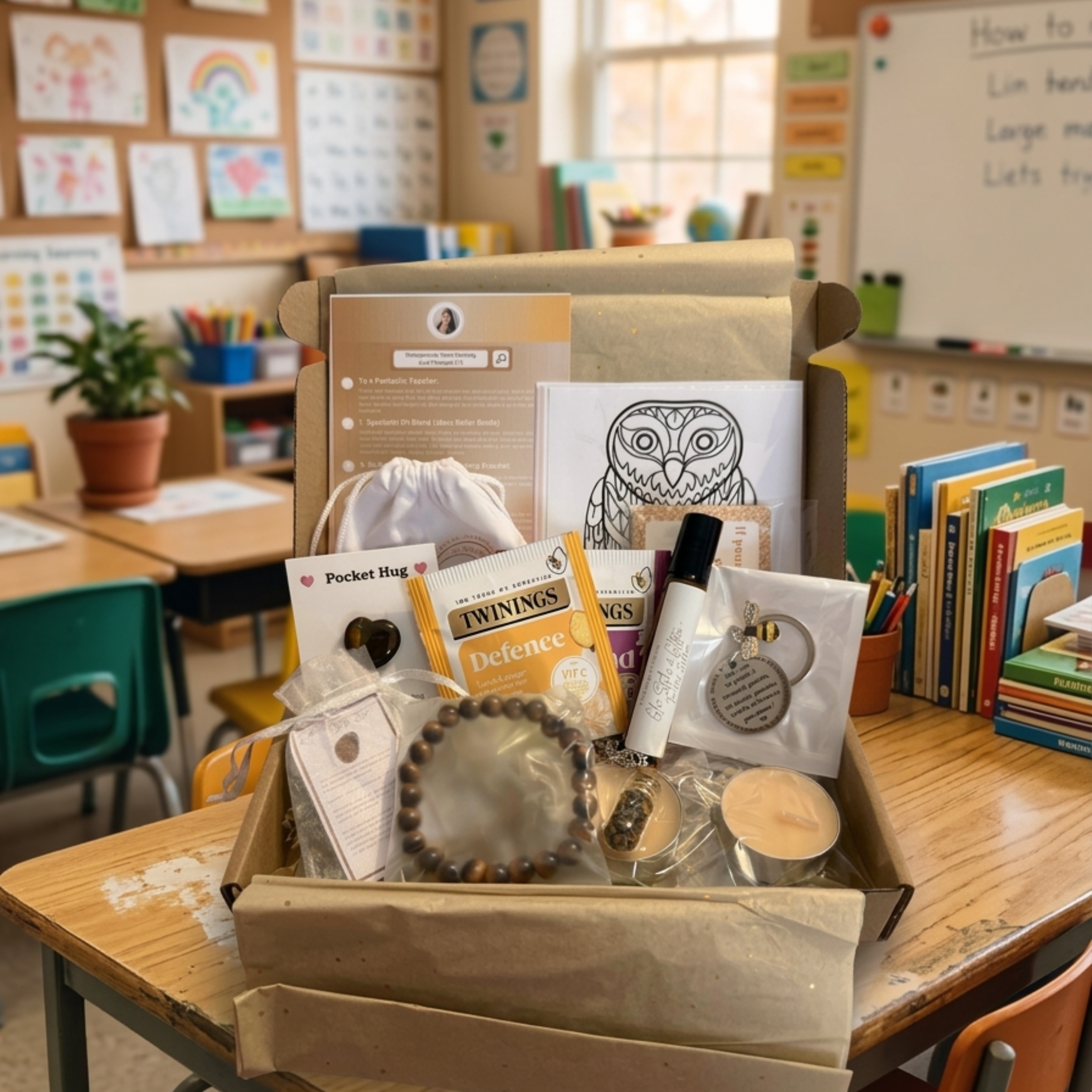 Glue Sticks & Glitter Teachers Calm Kit | Teachers Calm Gift Set