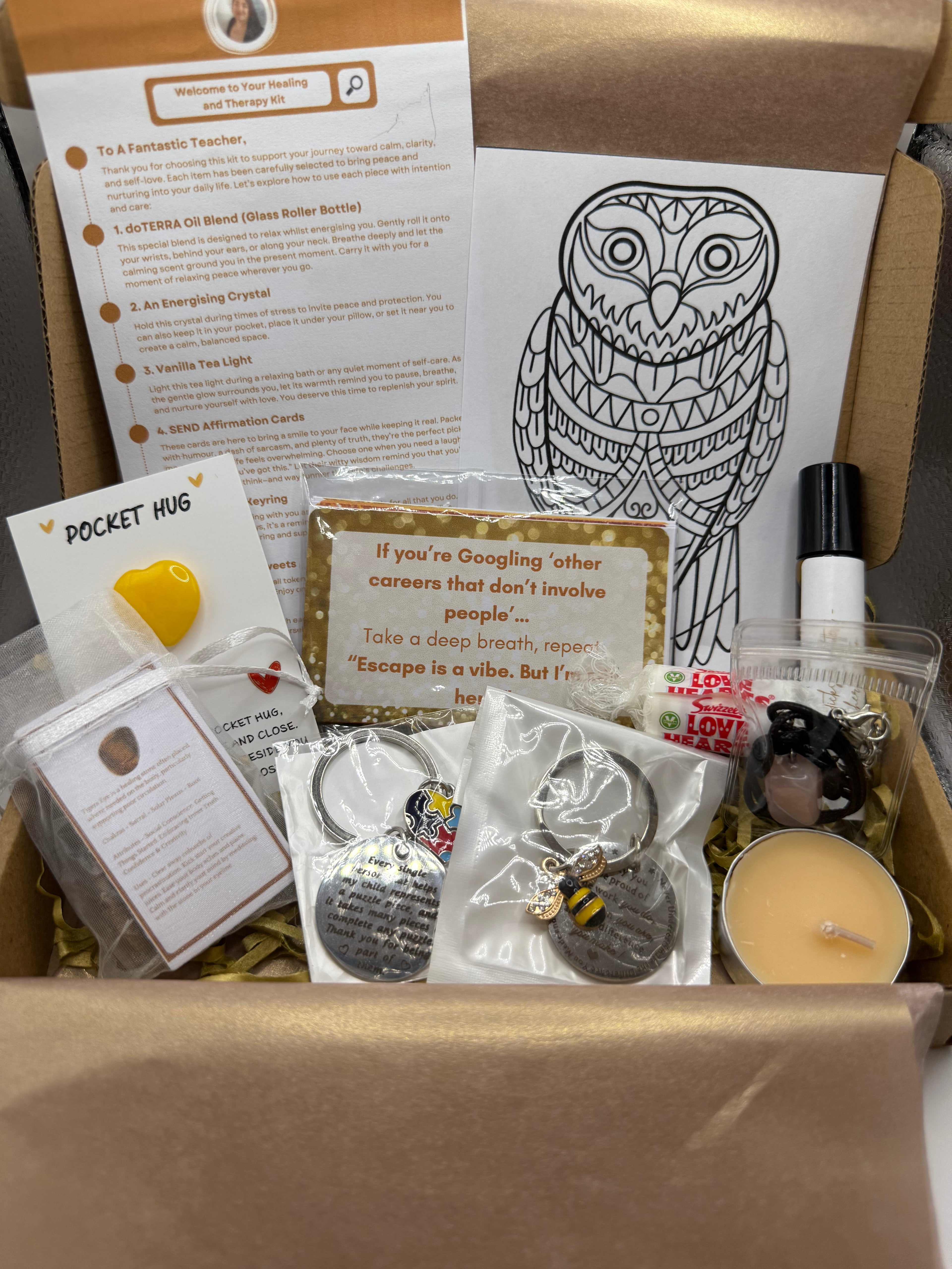 Glue Sticks & Glitter Teacher Self-Care Kit – A Thoughtful Gift for Teachers