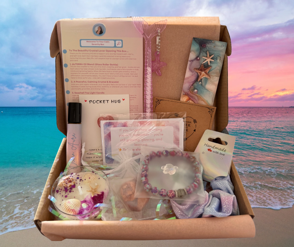 Seashells & Dreams Self-Care Box for Pre-Teens and Teens