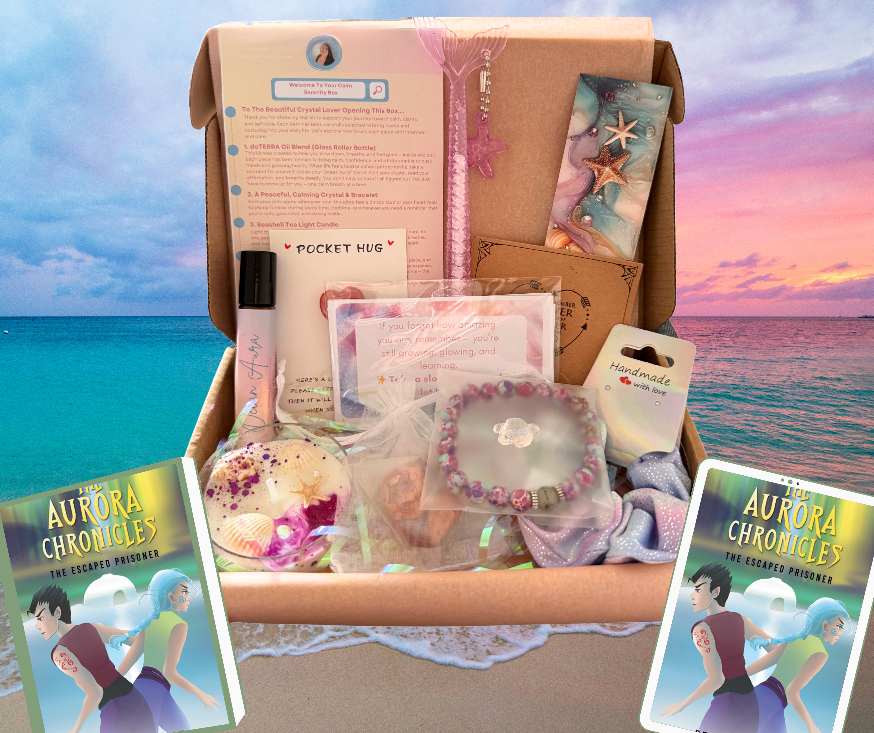 Seashells & Dreams Self-Care Box for Pre-Teens and Teens