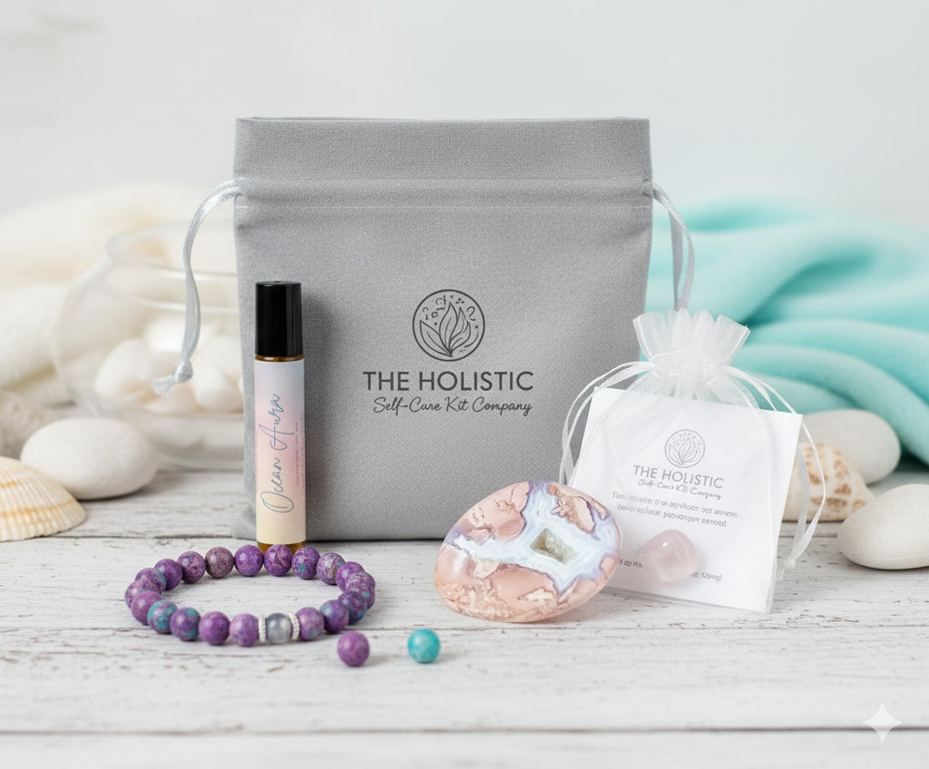 The "Seashells & Dreams" Teen/Tween Anxiety Rescue Kit | With Signed Author Book & Ocean Aura Blend