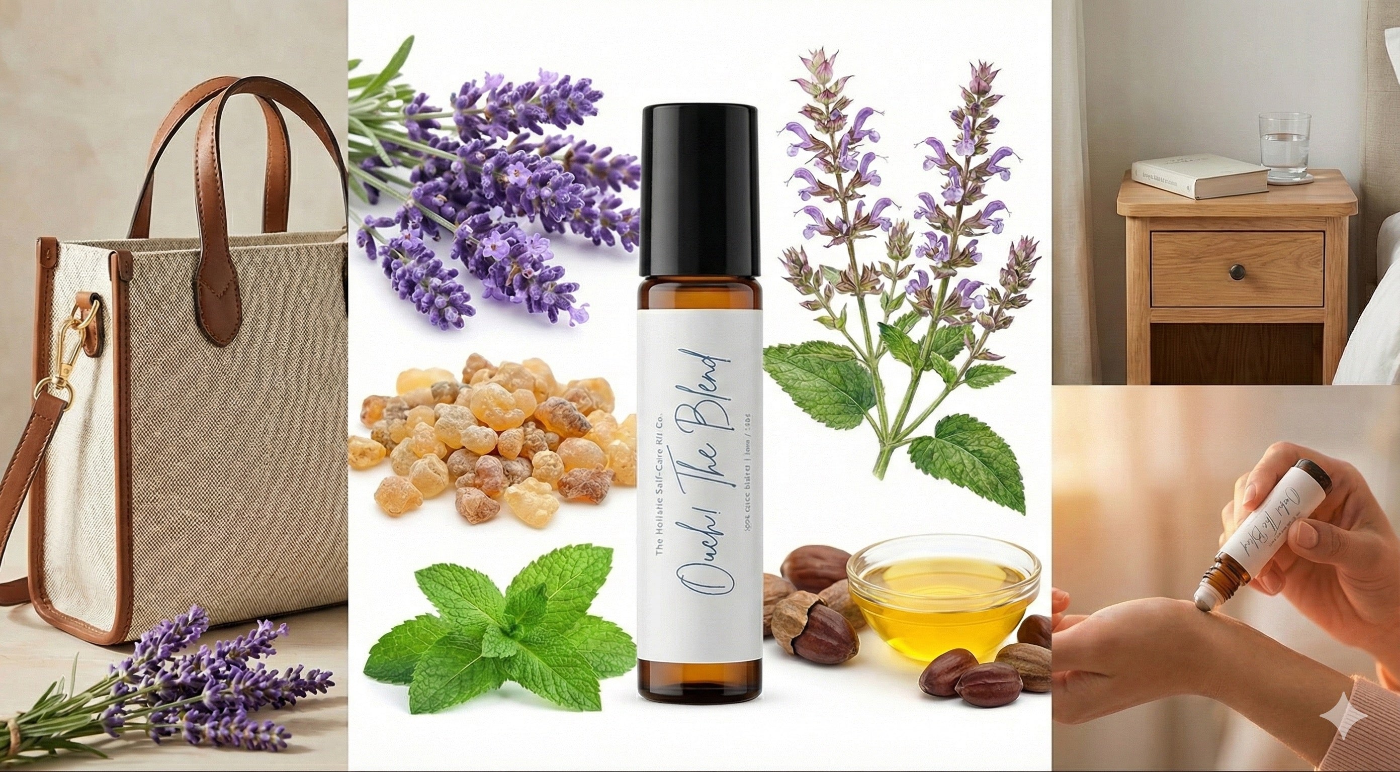 💧 Ouch! The Blend – Natural Roller for Soothing Pain Relief