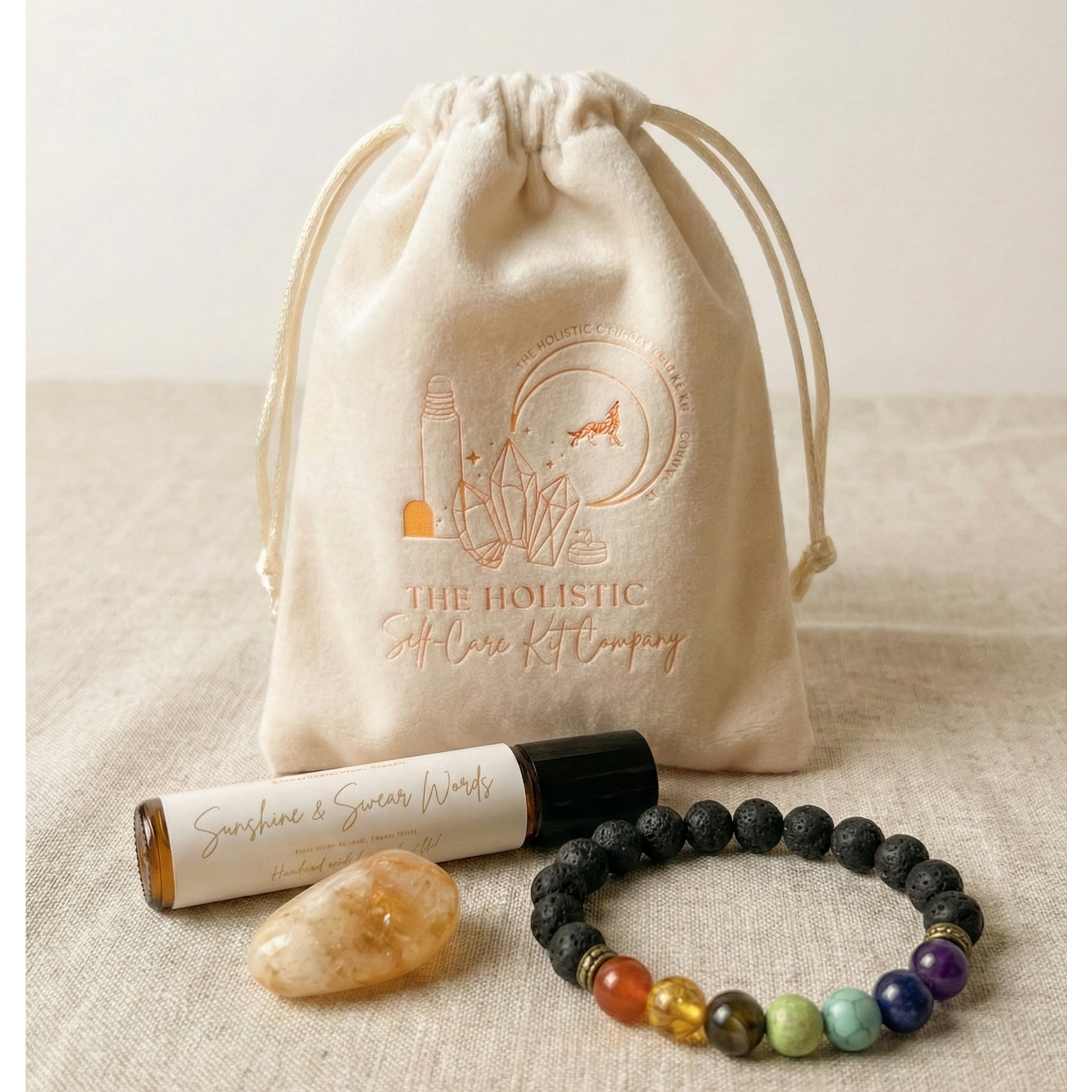 Sunshine & Swear Words Velvet Self-Care Gift Set