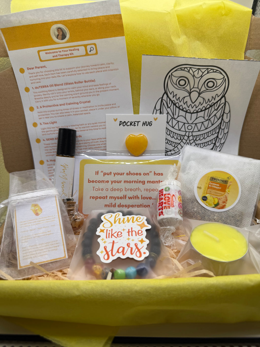 The Energy Boost Kit -Sunshine & Swear Words – A Self-Care Kit for Energy, Motivation & Mood Boosts