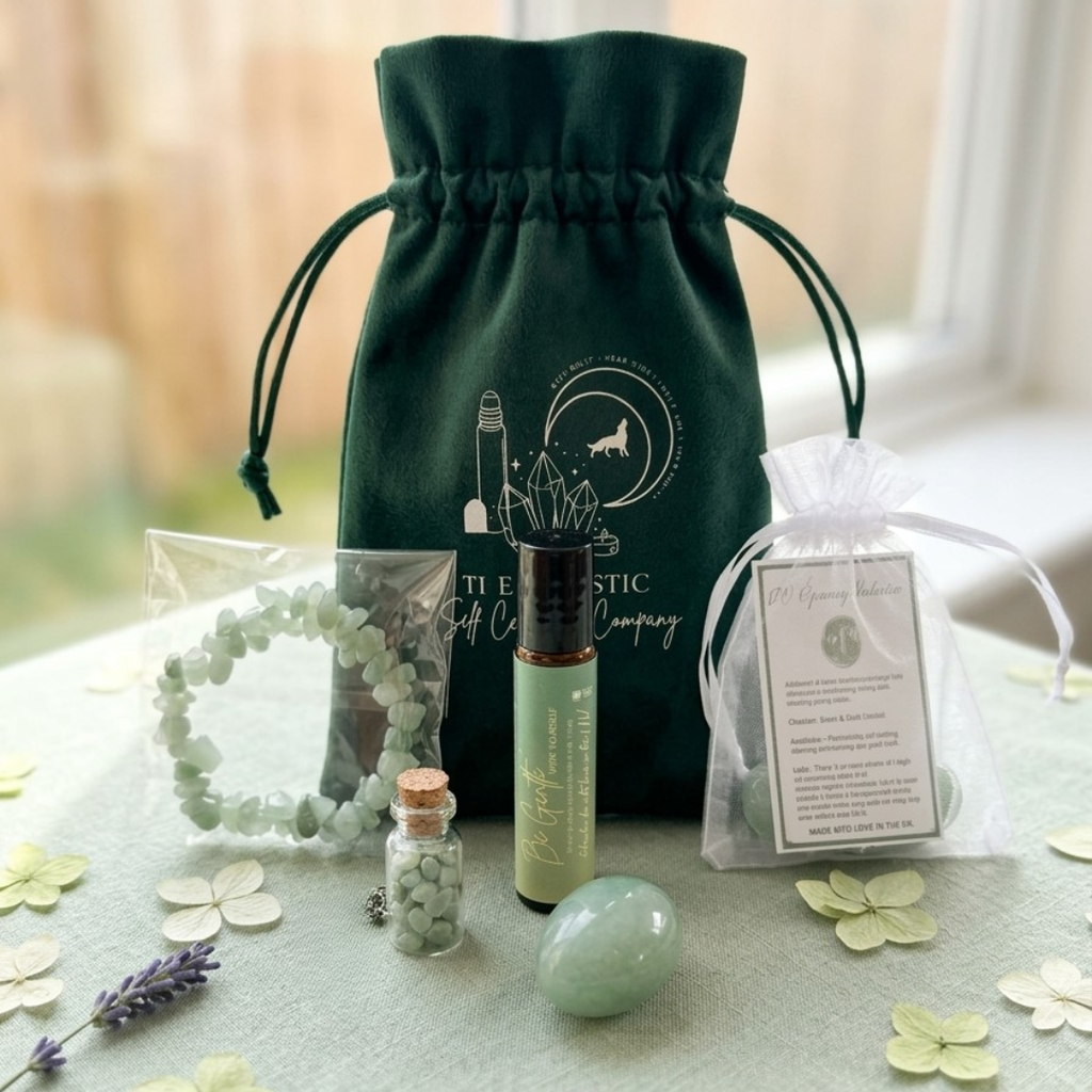 Be Gentle | Crystal & Aromatherapy Wellbeing Gift Set